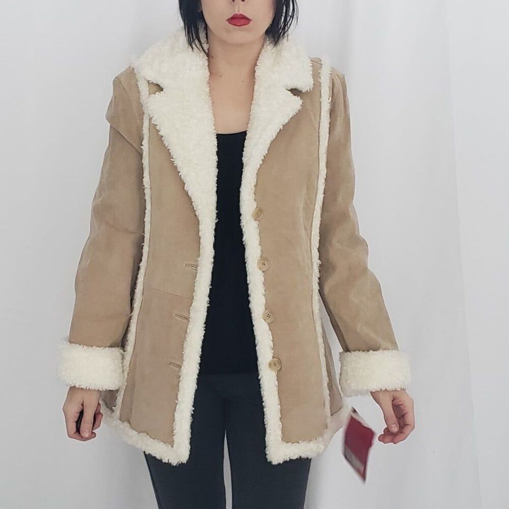 Y2K Suede Penny‎ Lane Coat